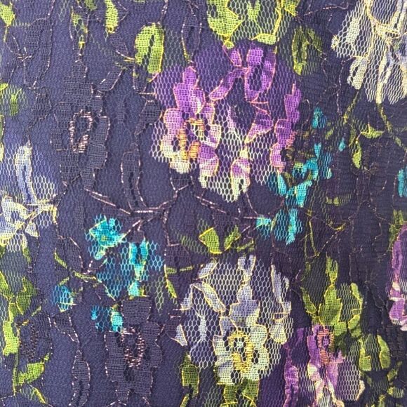 VTG Necessary Objects 90sY2K Mesh Lace Feminine Fairycore Whimsigoth Dress S - Picture 4 of 8